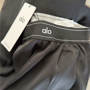 ALO Yoga Black Suit Up Trousers